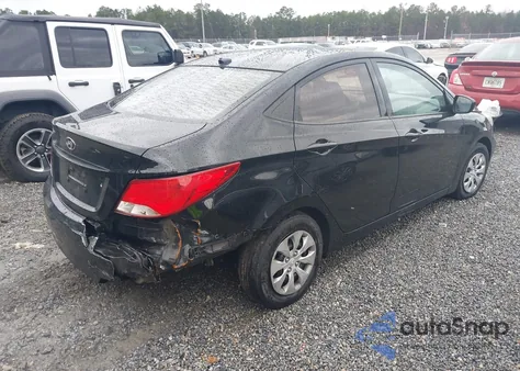 2017 Hyundai Accent Se from USA, damaged, VIN KMHCT4AE8HU357335